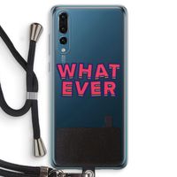 Whatever: Huawei P20 Pro Transparant Hoesje met koord