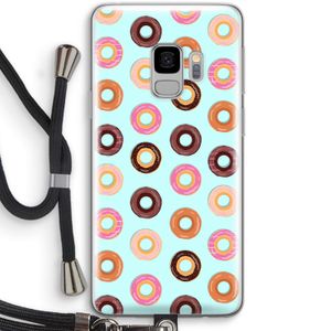 Donuts: Samsung Galaxy S9 Transparant Hoesje met koord
