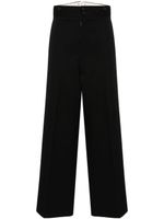 Maison Margiela pantalon Cavalry à coupe droite - Noir