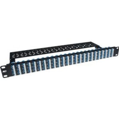 ACT Fiber panel high density 96 verbindingen / 192 fibers LC singlemode OS2
