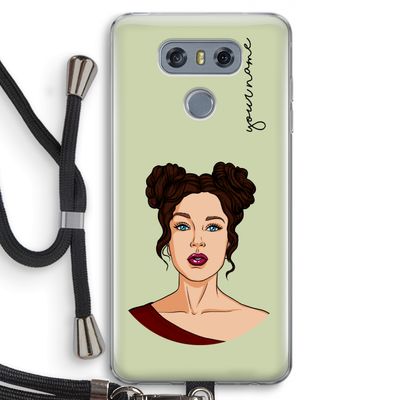 Pop-Art Creator: LG G6 Transparant Hoesje met koord