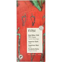 Vivani Chocolade puur superieur met chili bio Vivani Chocolade puur superieur met chili bio