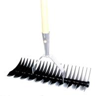 MM Eurotool Verticuteerhark mm dubbel met steel 160cm