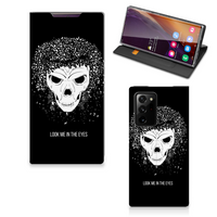 Mobiel BookCase Samsung Galaxy Note 20 Ultra Skull Hair