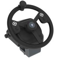 Hori HPC-043U game controller Zwart USB Stuur + pedalen + joystick PC - thumbnail