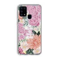 Kindness matters: Samsung Galaxy M31 Transparant Hoesje