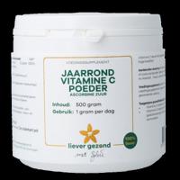 Liever Gezond Vitamine C poeder zuur jaarrond 500 Gram