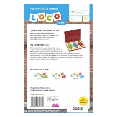 WPG Uitgevers Maxi loco pakket taaljacht - taal & spelling m4 / e4 WPG Uitgevers Maxi loco pakket taaljacht - taal & spelling m4 / e4