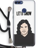 Let It Snow: Huawei P Smart (2018) Transparant Hoesje met koord