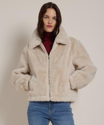 faux fur jasje