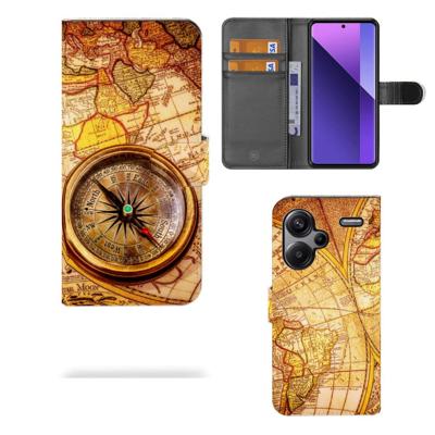 Xiaomi Redmi Note 13 Pro Plus | Flip Cover | Kompas | Portemonnee hoesje