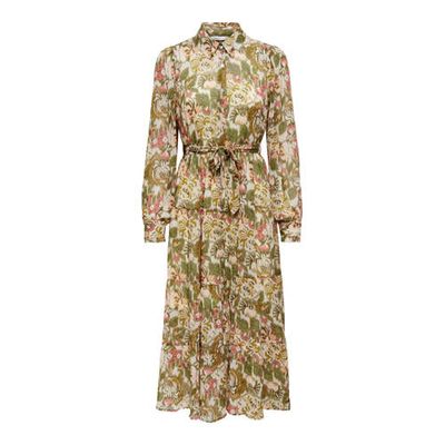 ONLY blousejurk ONLDAISY met all over print groen ONLY blousejurk ONLDAISY met all over print groen