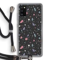 Terrazzo N°16: Samsung Galaxy A41 Transparant Hoesje met koord