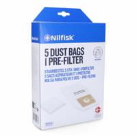 Stofzuigerzak Sil.ex Nilfisk (5 Stuks)