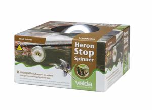 Velda Heron Stop Spinner: Reflecterende Vogelafweer voor Vijvers en Balkons met Holografisch Oog