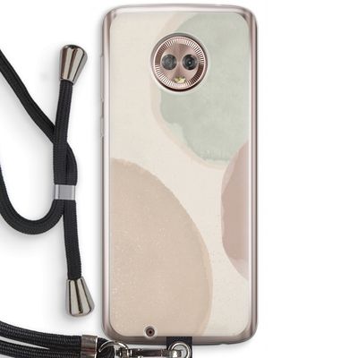 Geo #8: Motorola Moto G6 Transparant Hoesje met koord