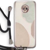 Geo #8: Motorola Moto G6 Transparant Hoesje met koord