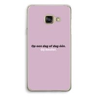 gij beslist: Samsung A3 (2017) Transparant Hoesje