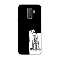 Musketon Painter: Samsung Galaxy A6 Plus (2018) Transparant Hoesje