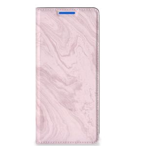 OPPO Reno 6 Pro Plus 5G Standcase Marble Pink - Origineel Cadeau Vriendin