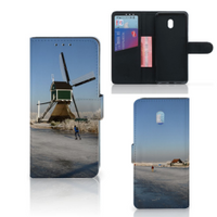 Xiaomi Redmi 8A Flip Cover Schaatsers