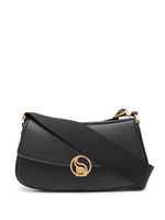 Stella McCartney sac porté épaule à fermoir logo - Noir