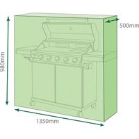St Helens Home and Garden - Waterdichte 6-brander Grill Cover - thumbnail