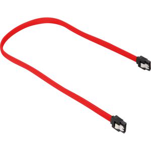 Sharkoon Sata 3 SATA-kabel 0,6 m SATA 7-pin Zwart, Rood