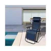 Vouwbare Stoel Marbueno 90 x 108 x 66 cm Blauw