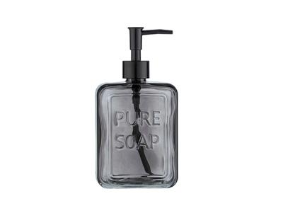Wenko Zeeppomp - glas - grijs - 550 ml