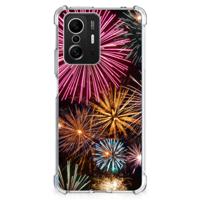 Xiaomi 11T | 11T Pro Anti Shock Bumper Case Vuurwerk