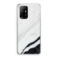 Elegante marmer: Oppo A95 5G Transparant Hoesje