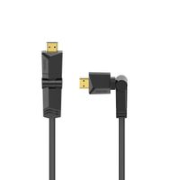 Hama High-speed HDMI™-kabel St. - St. Rotatie Verguld Ethernet 1,5 M - thumbnail