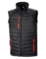 Result RT238 Black Compass Padded Soft Shell Gilet