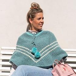 Budgetyarn Poncho Haakpakket 1 Riverside