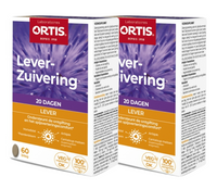 Ortis MethodDraine Lever Zuivering Tabletten 2x60st - thumbnail
