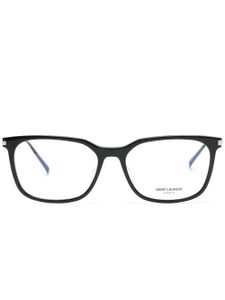 Saint Laurent Eyewear lunettes de vue à monture carrée - Noir