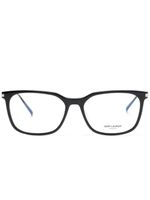 Saint Laurent Eyewear lunettes de vue à monture carrée - Noir