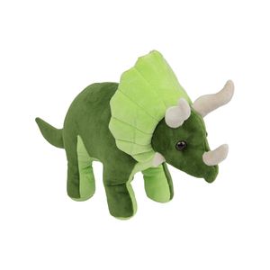 Pluche knuffel dinosaurus Triceratops van 20 cm   -