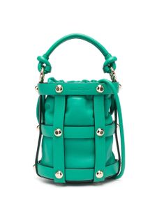 Ferragamo sac seau à design structuré - Vert