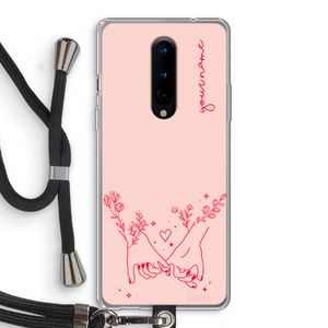 Best Friends: OnePlus 8 Transparant Hoesje met koord