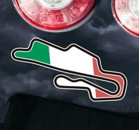 Mugello circuit autosticker