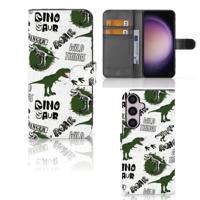 Telefoonhoesje | Met pasjeshouder | voor Samsung Galaxy S24 Plus Dinosaurus