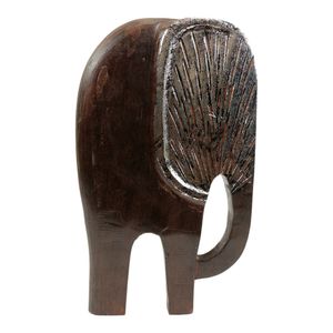 Houten Olifant Gajah (42 x 24 cm)