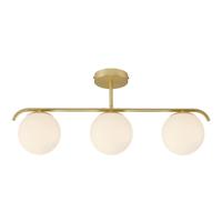 Nordlux Design plafondlampGrant messing 3-lichts - 2010583035