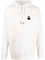 MARANT hoodie à logo imprimé - Tons neutres