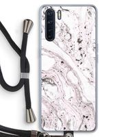 Mengelmoes: Oppo A91 Transparant Hoesje met koord
