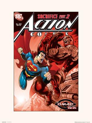 Kunstdruk DC Action Comics 829 30x40cm