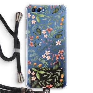 Sweet little flowers: Honor 10 Transparant Hoesje met koord