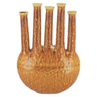 Daan Kromhout Vaas inga jahra bruin 46 cm | 2 stuks